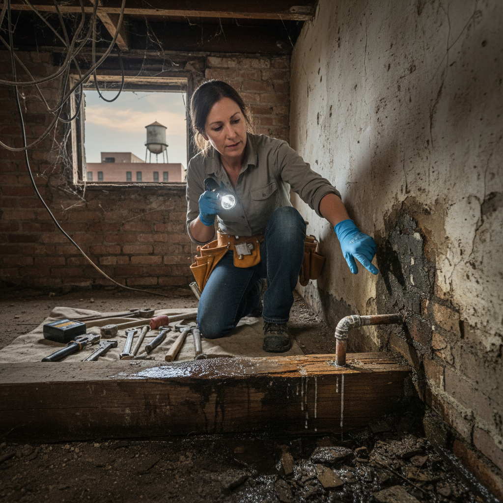 Identifying and Tackling Plumbing Leaks in Older Homes in Downtown San Bernardino