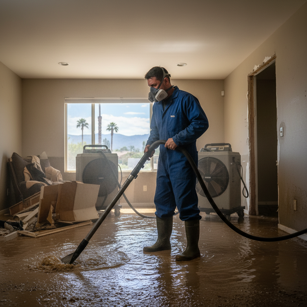 Flood Damage Cleanup in San Bernardino