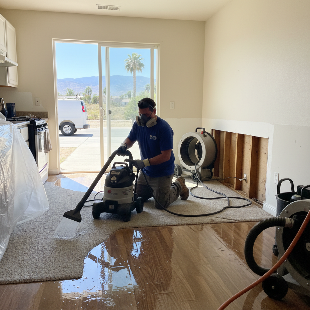 Water Damage Removal in San Bernardino