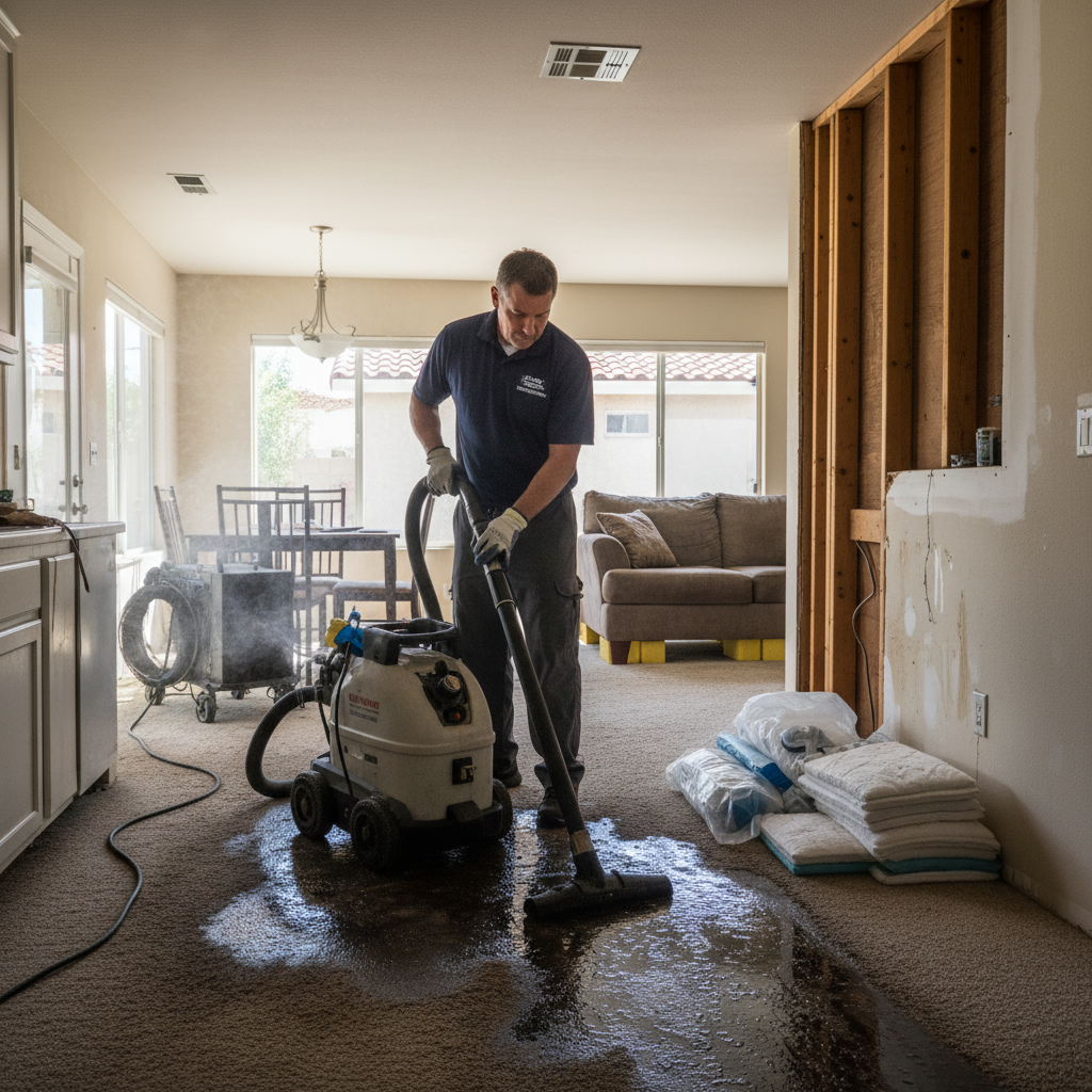 Water Damage Restoration in San Bernardino